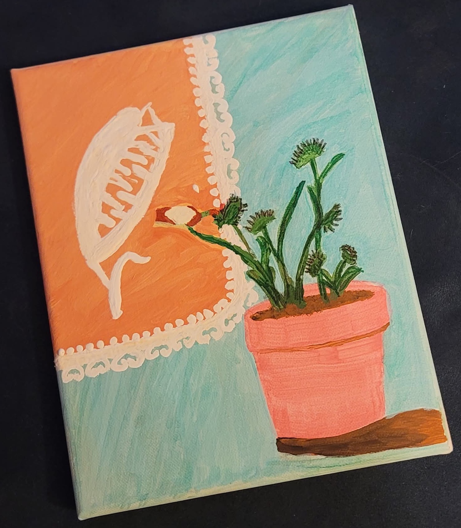 Crazy Cat Enby Crafts sample